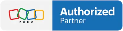 authorized zoho partner badge