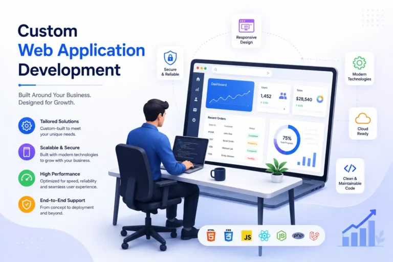 custom web and app development