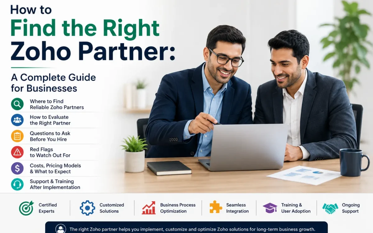 find a zoho partner
